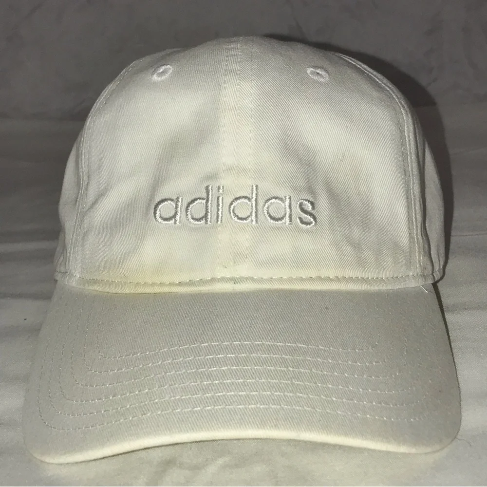 Adidas Adjustable White Ball Cap